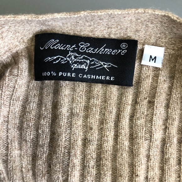 Mount Cashmere 100% Pure Cashmere Sweater - Picture 5 of 5